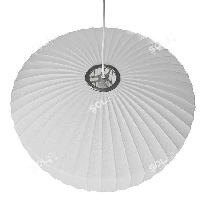 Modern Apple Bubble Pendant Light 3D model image 4