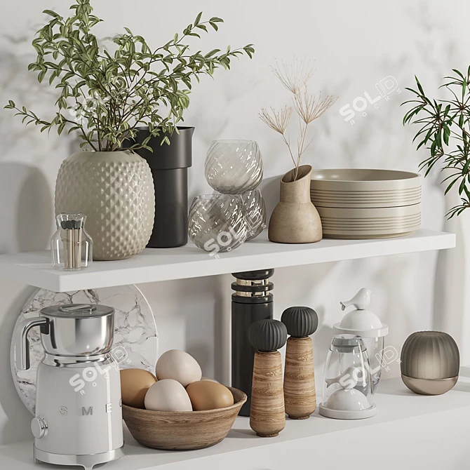 High-Quality Kitchen Accessory Models 3D model image 3