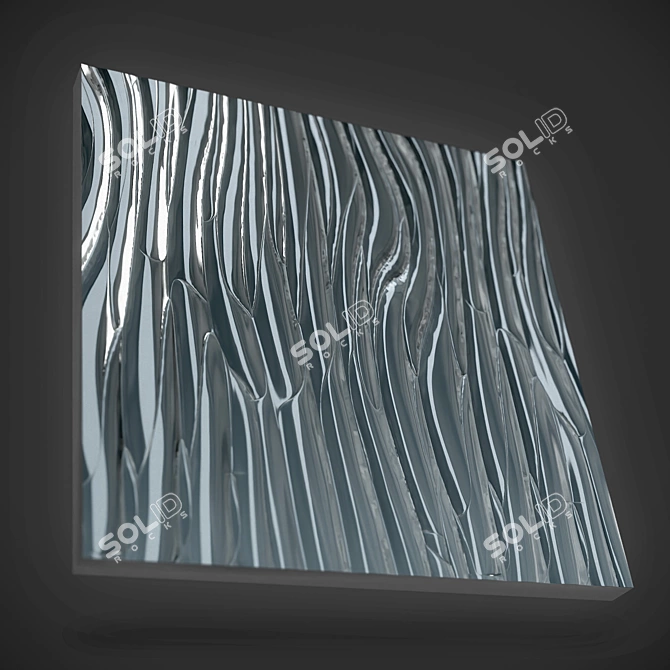 Glass 4K Textures Trio 3D model image 4