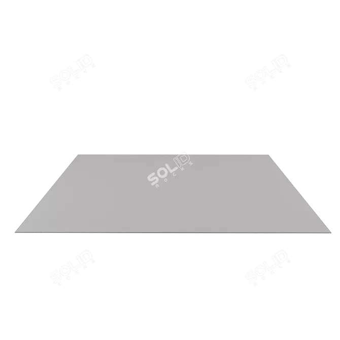 Vintage Tencel Handmade Rugs 3D model image 3