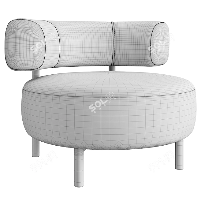  Eichholtz Thompson Chair - Classic Elegance 3D model image 7