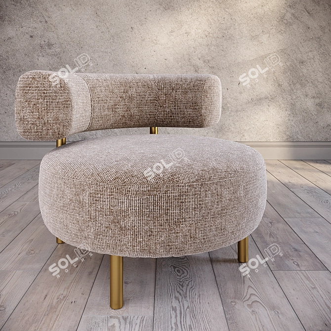  Eichholtz Thompson Chair - Classic Elegance 3D model image 14