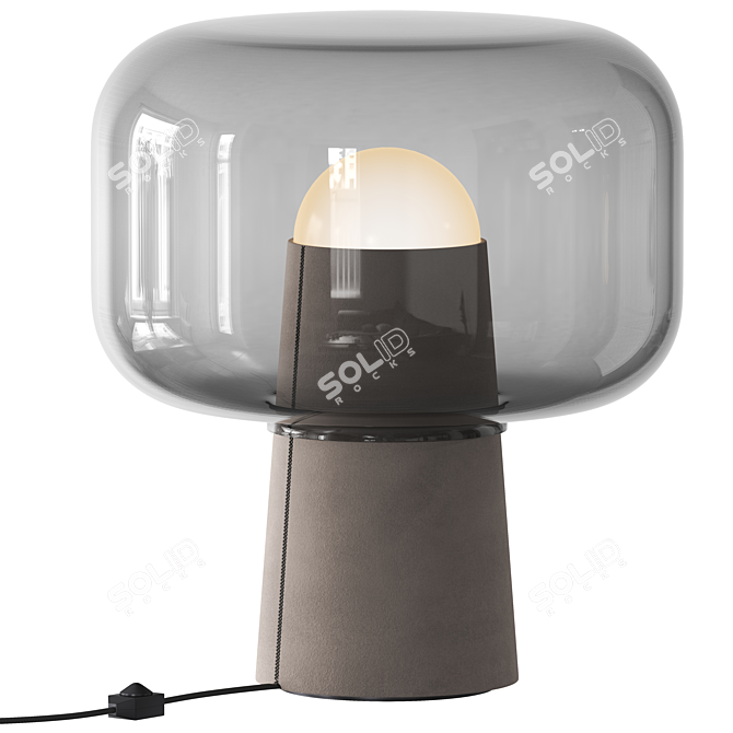 Sleek 3D Render Lamp 3D model image 1