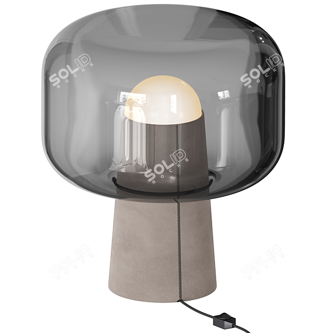 Sleek 3D Render Lamp 3D model image 2