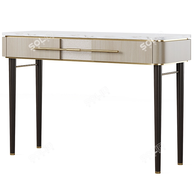 Elegant Agra Dresser by Frato 3D model image 1