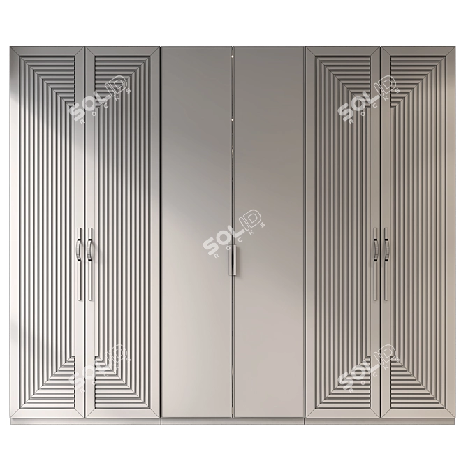 Modern Furniture Decor Set 3D model image 2