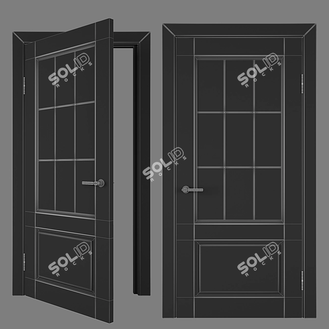 COLORIT K1 Interior Doors 3D model image 6