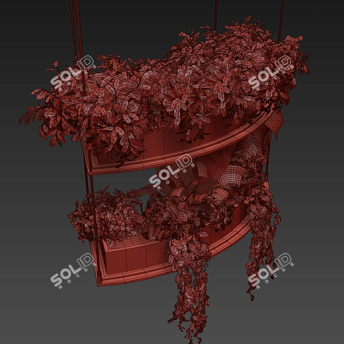 Vol 475 Plant Collection: Palm, Pothos 3D model image 6