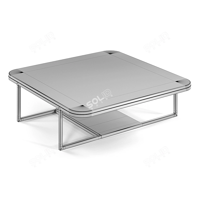 Teora Magazine Table: Modern Design 3D model image 2