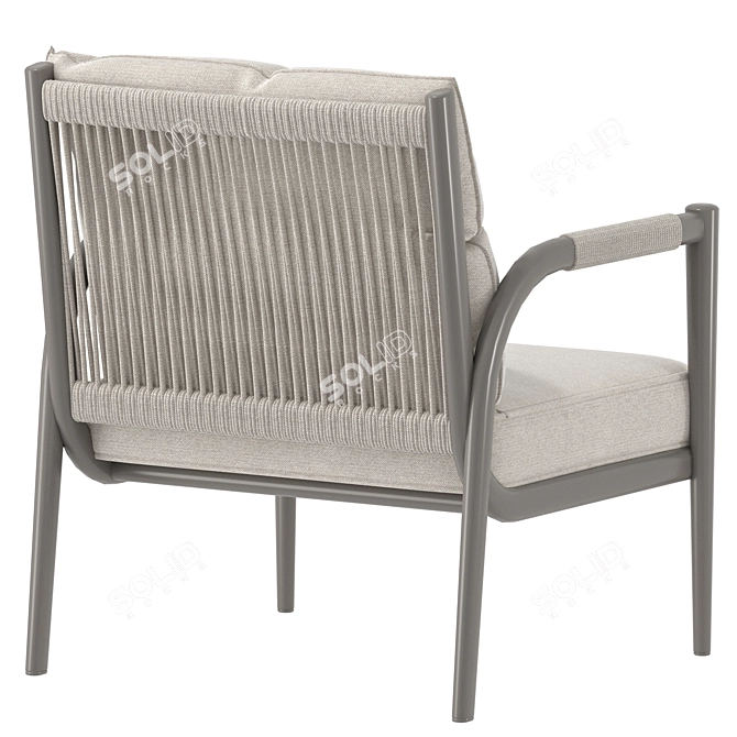 Outdoor Eos Armchair Sette Garden 3D model image 2