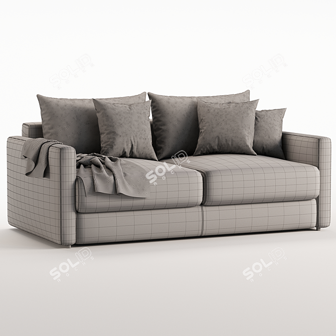 Elegant BEAUMONT Sofa 2017 Edition 3D model image 4