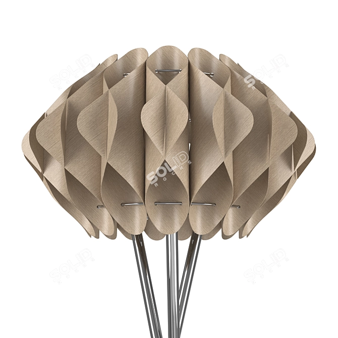 Azzardo Ruben Floor Lamp 3D model image 4