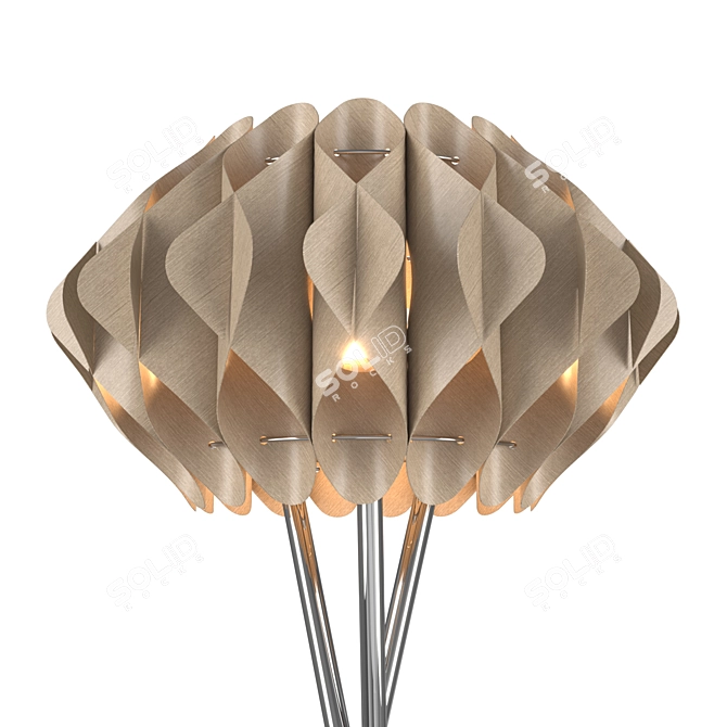 Azzardo Ruben Floor Lamp 3D model image 5