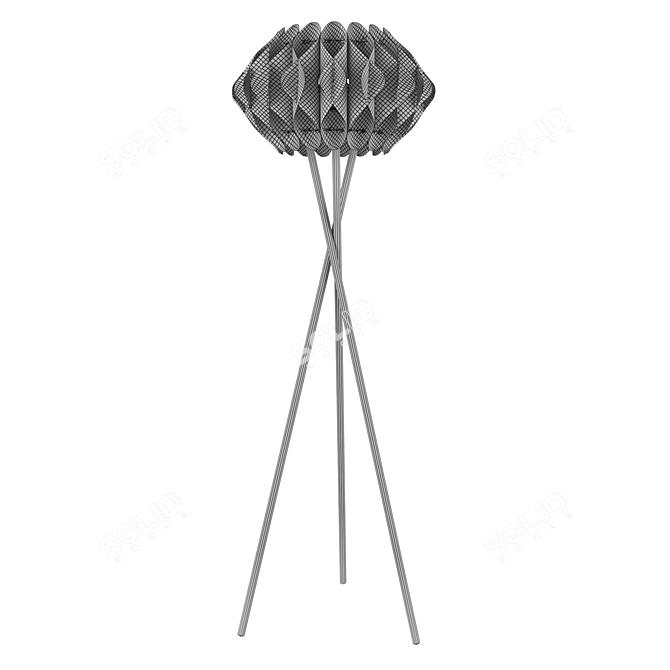 Azzardo Ruben Floor Lamp 3D model image 7