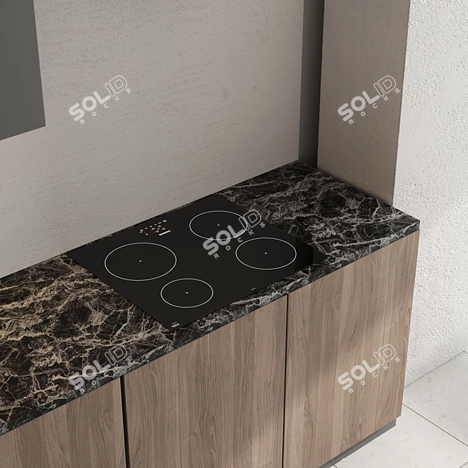 Bosch Kitchen No 21: Modular Design 3D model image 4