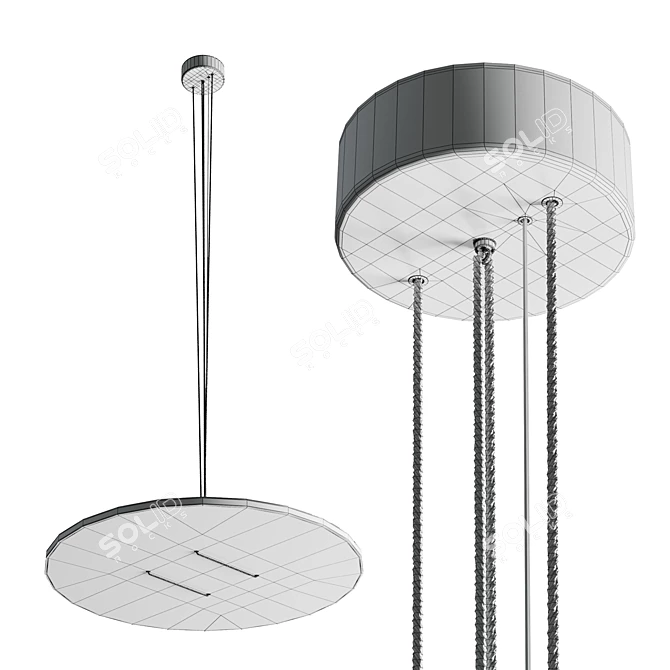 Elvi Home LED Wall Light 3D model image 7