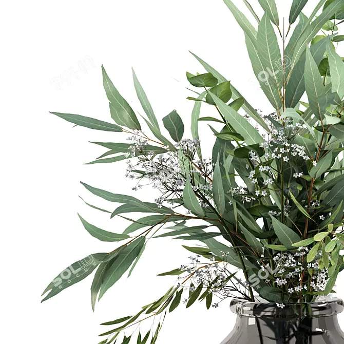 Elegant Bouquet Plant No.11 3D model image 2