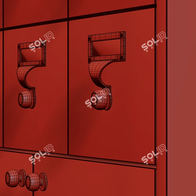 Catalog Cabinet 3D model image 3