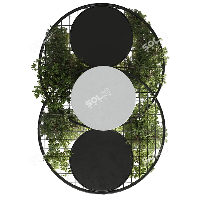 Vertical Garden Lamp 3D Model 3D model image 5