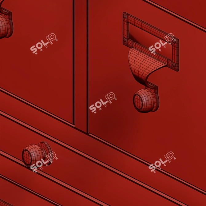 Catalog Storage Cabinet 3D model image 3