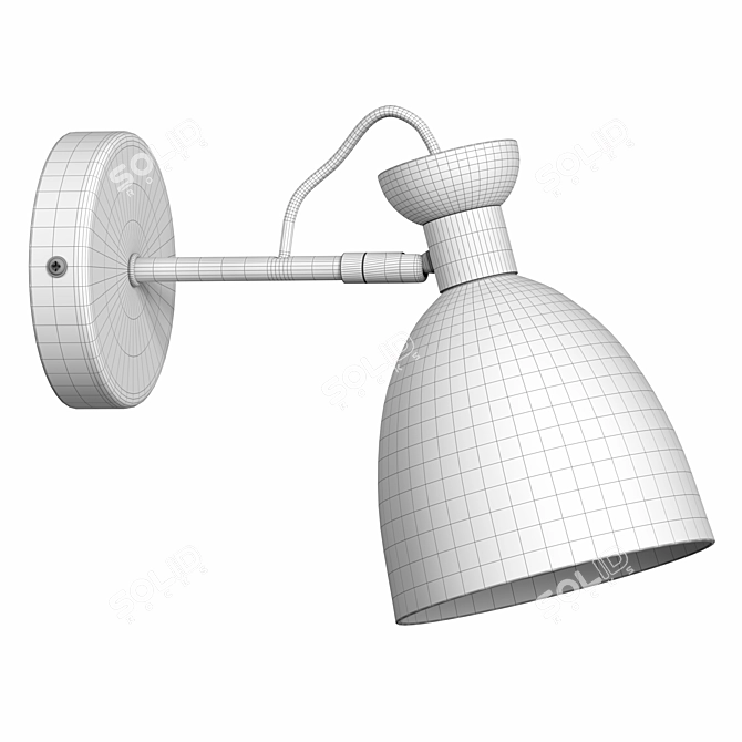 Lumion Kizzy Metal Wall Lights 3D model image 7