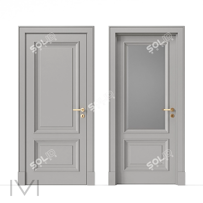 VIVOMOBILI Vienna Doors Collection 3D model image 1