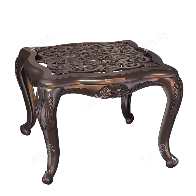 Vishnevy Sad Azhur Coffee Table 3D model image 1