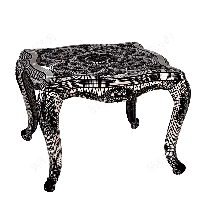 Vishnevy Sad Azhur Coffee Table 3D model image 4