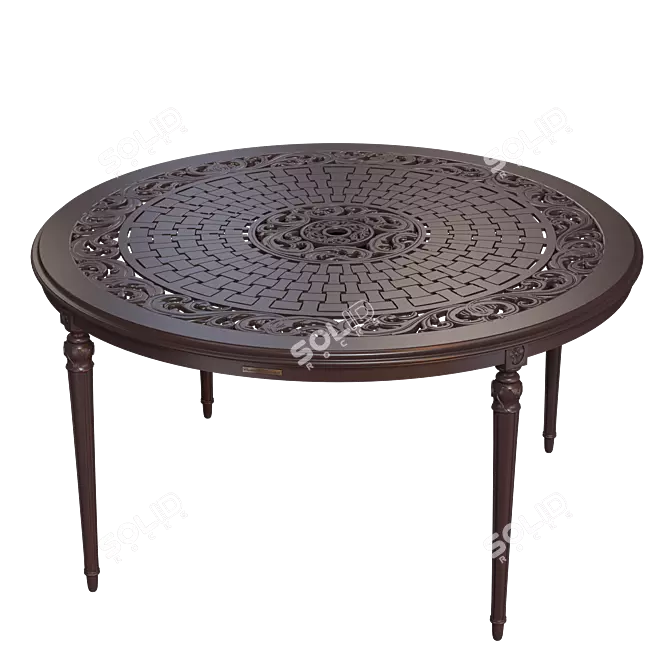 Espira Dining Table by Vishnevyy Sad 3D model image 1