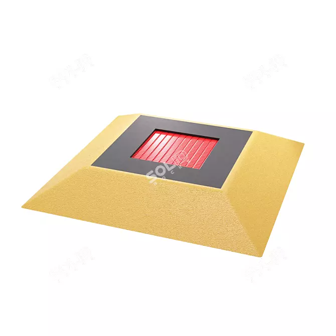 SKOK Trampoline Hill Square 150 3D model image 1