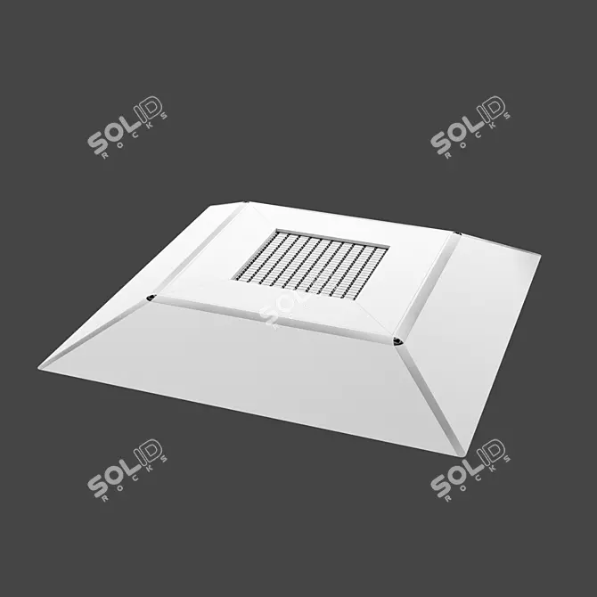 SKOK Trampoline Hill Square 150 3D model image 2