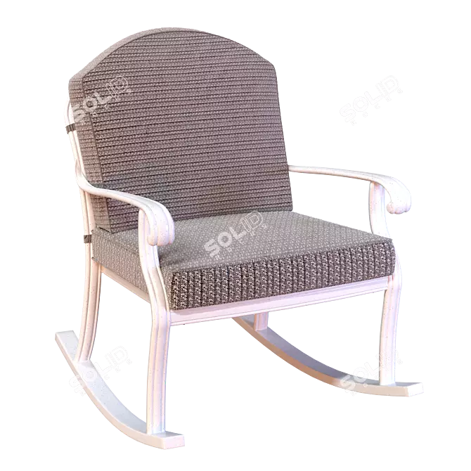 Classic Rocking Chair by Vishnyiy Sad 3D model image 10