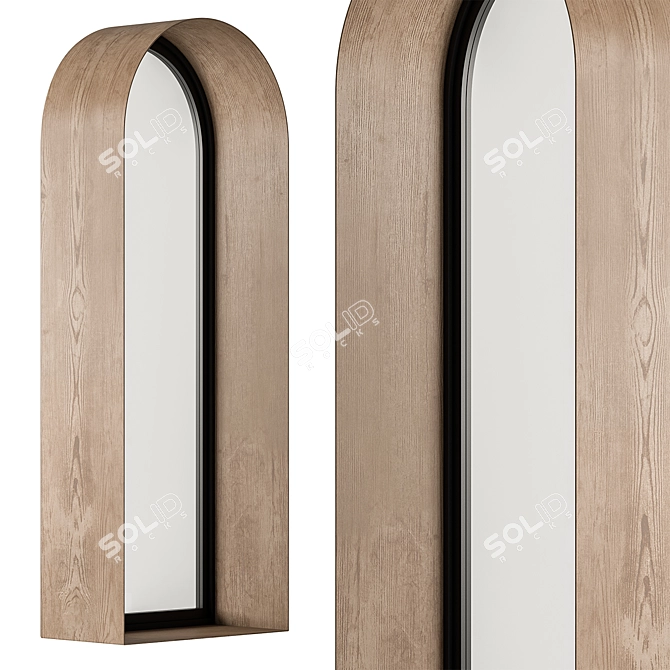 Contemporary Arched Windows Set 22 3D model image 5