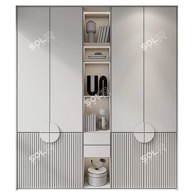 Modular Decor Furniture GHS-2368 3D model image 2