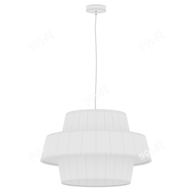 Modern Andromeda Hanging Light 3D model image 3