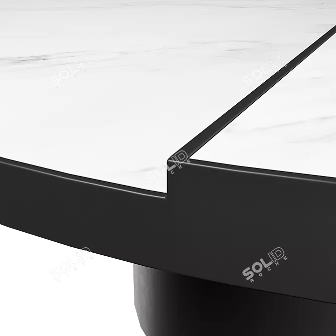 Modern Vaso Marable Coffee Table 3D model image 2