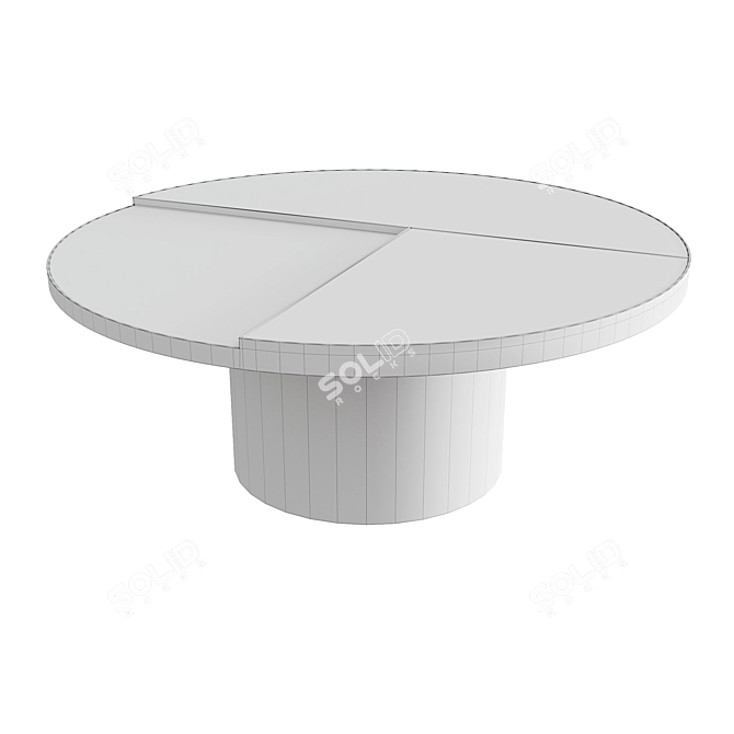 Modern Vaso Marable Coffee Table 3D model image 5