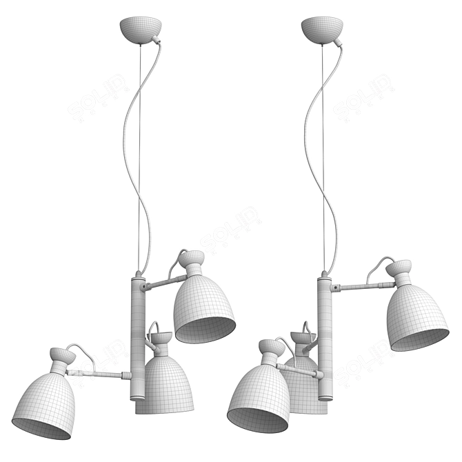 Lumion Kizzy Pendant Chandeliers 3D model image 3