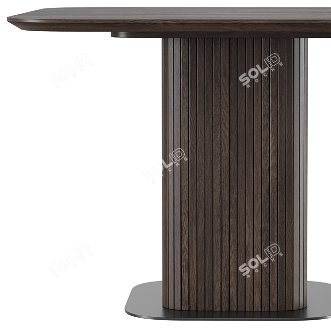 Modern Dining Table Glide Dantone 3D model image 3