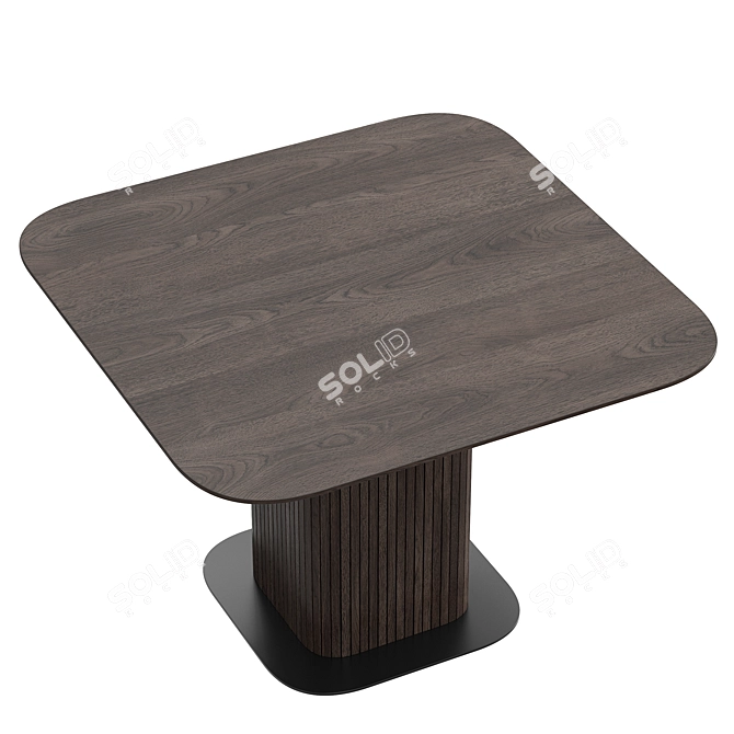 Modern Dining Table Glide Dantone 3D model image 4