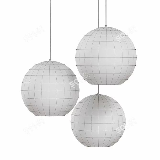 Modern Design Lamps - Lyse 3D model image 2