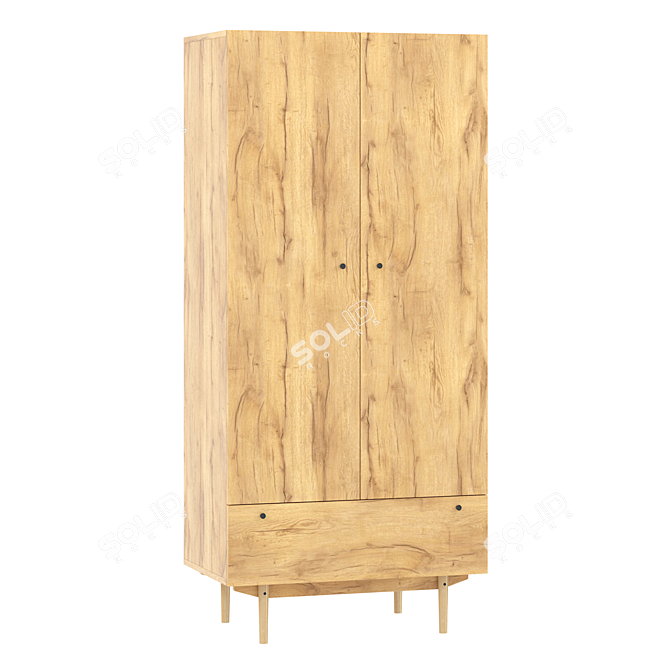 Orland 2 Wardrobe: Modern Style 3D model image 1