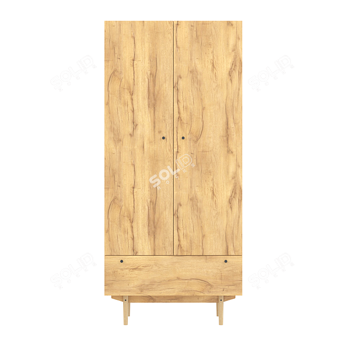 Orland 2 Wardrobe: Modern Style 3D model image 2