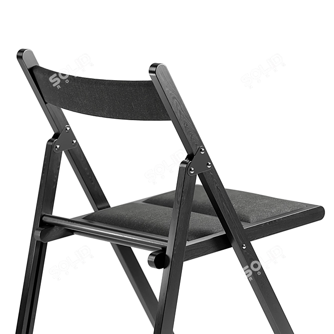 IKEA TERJE Folding Chair 430x780x490mm 3D model image 13