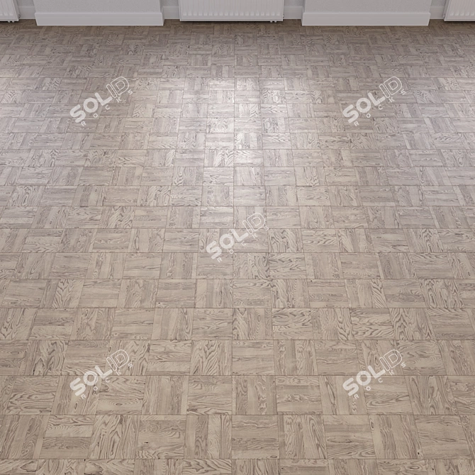 Wooden Floor 3D Model Pack 3D model image 3