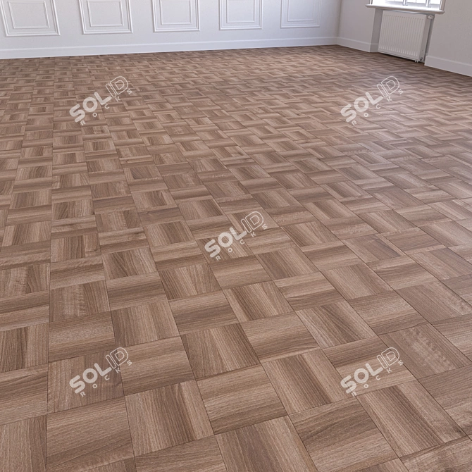 Wooden Floor 3D Model Pack 3D model image 4