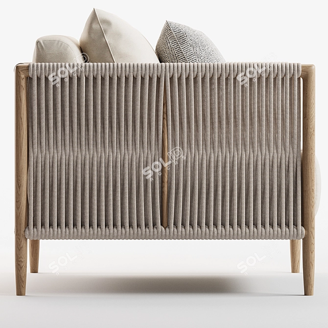 Maldives Lounge Chair 2017 Preview 3D model image 3