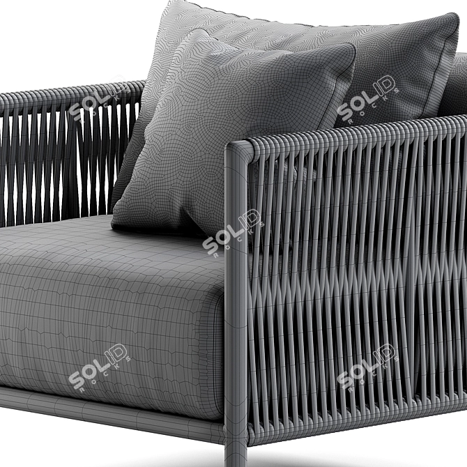 Maldives Lounge Chair 2017 Preview 3D model image 6