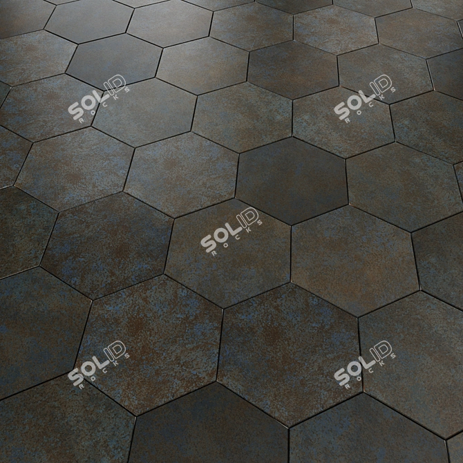 Equipe Oxide Ceramic Tiles Collection 3D model image 1