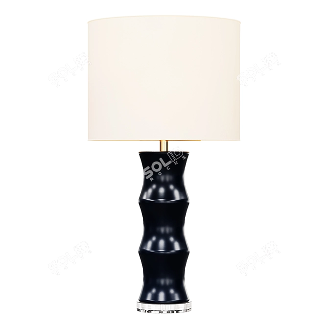 Ceramic Table Lamp - Elegant Lighting 3D model image 1